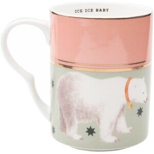 Yvonne Ellen - Polar Bear Mug - Pink